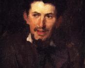 弗兰克 杜韦内克 : Portrait of a Fellow Artist